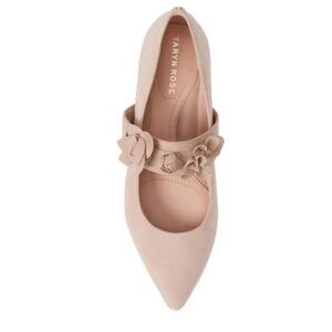 Taryn Rose Women's Blush Floral Flats